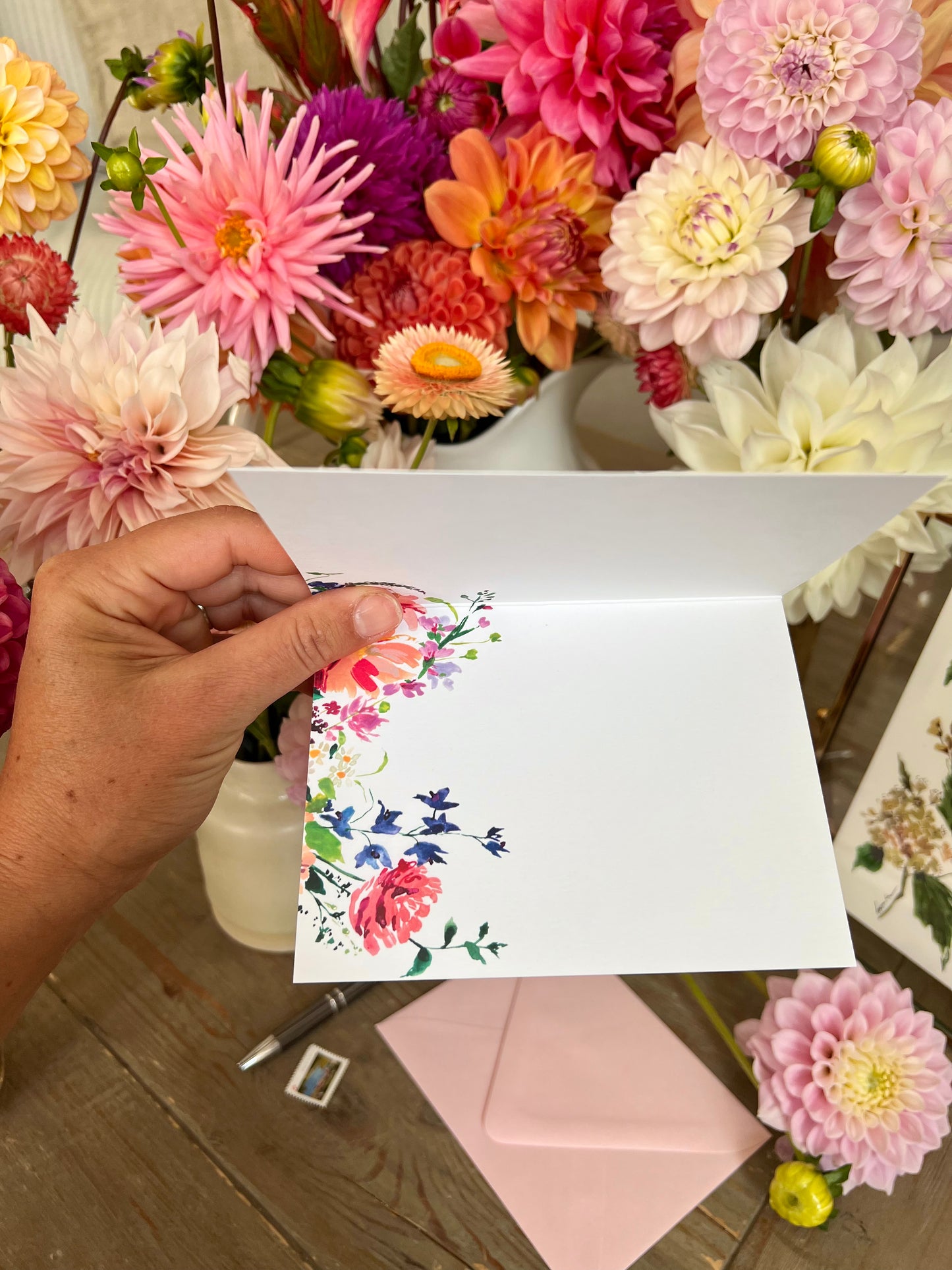 "Flourish" Greeting Card