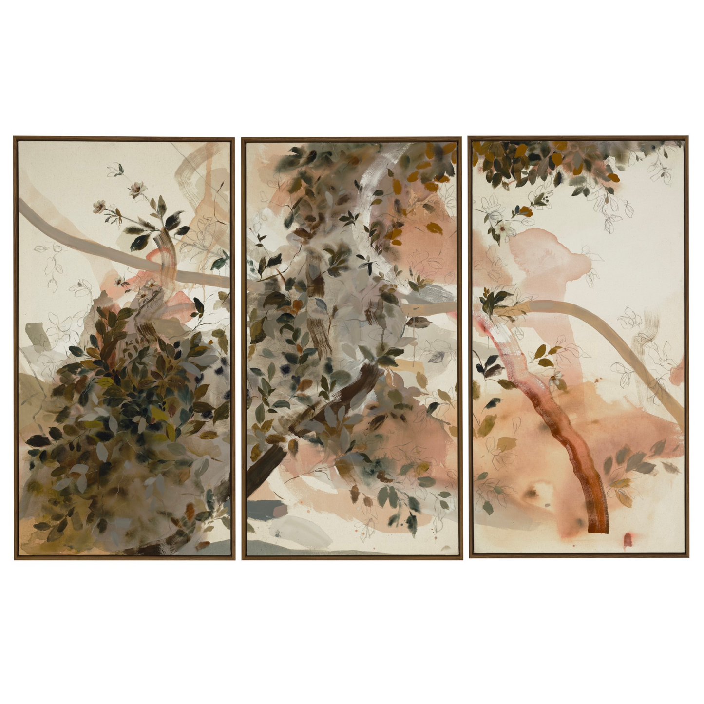 The dream is not buried, its planted... (Print) - TRIPTYCH
