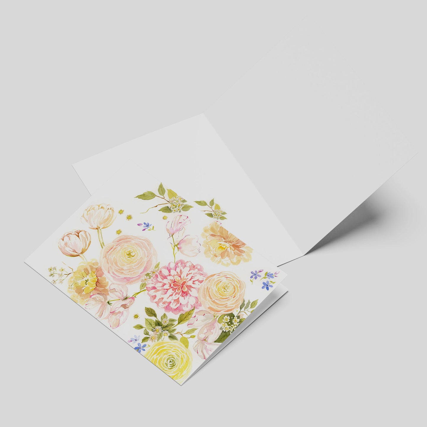 "Spring Flowers" Greeting Card