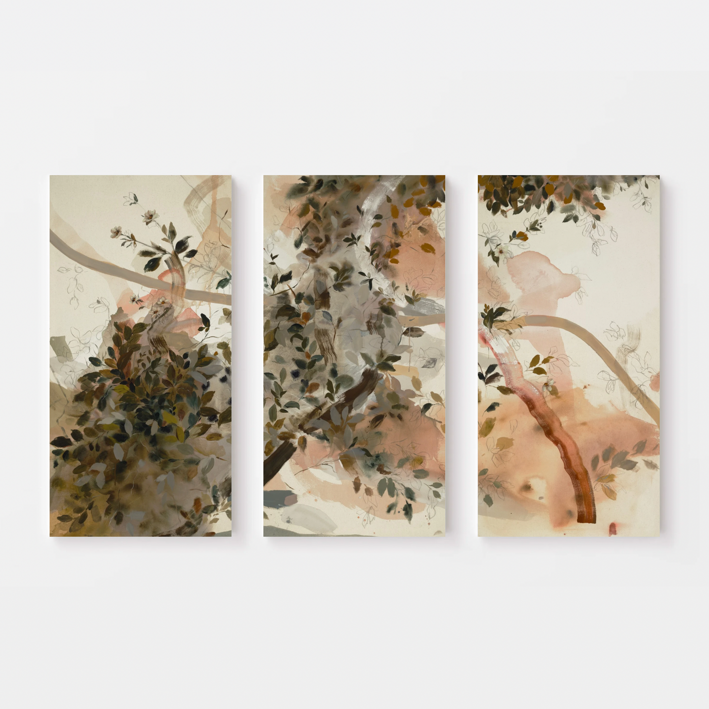 The dream is not buried, its planted... (Print) - TRIPTYCH