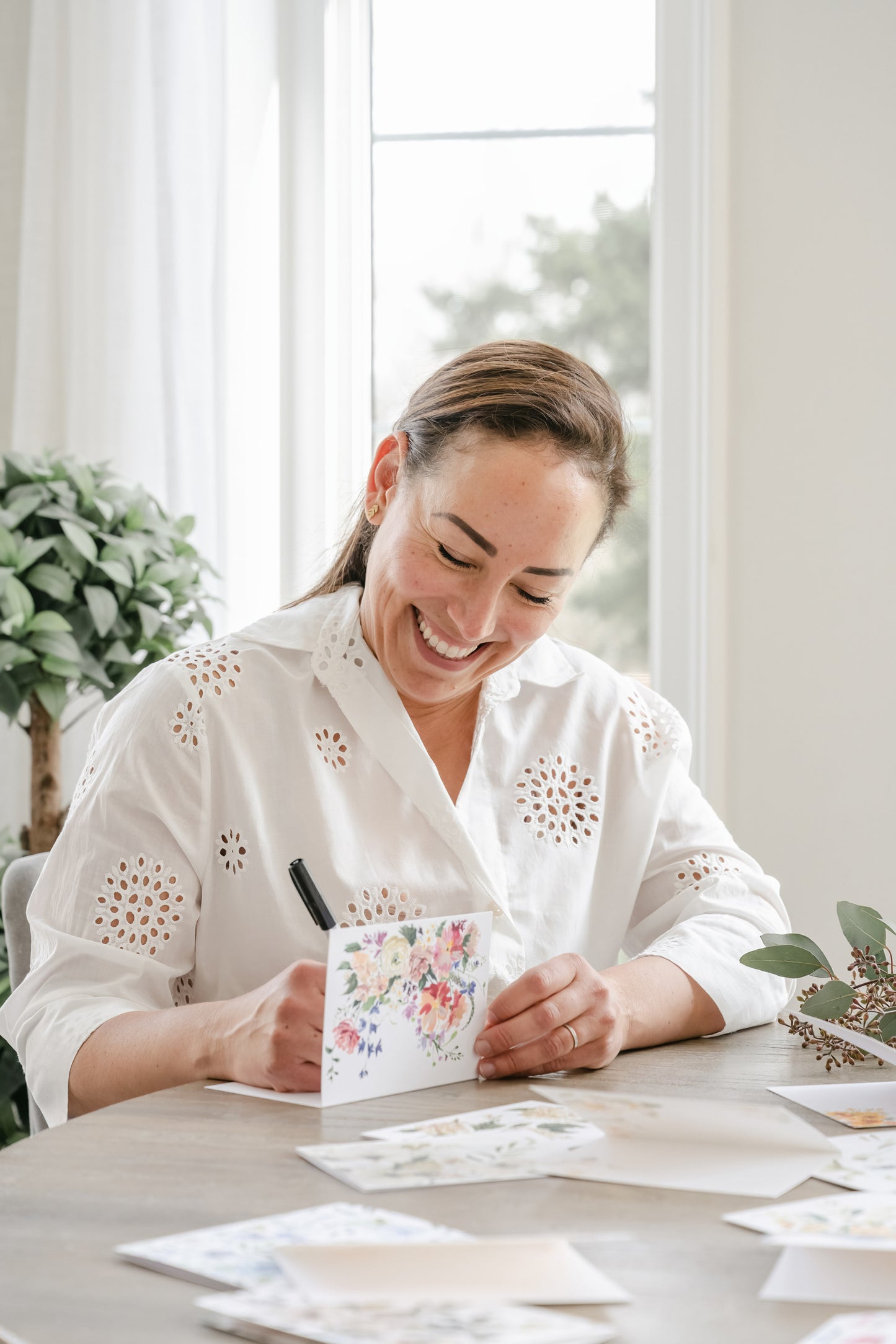 "Flourish" Greeting Card