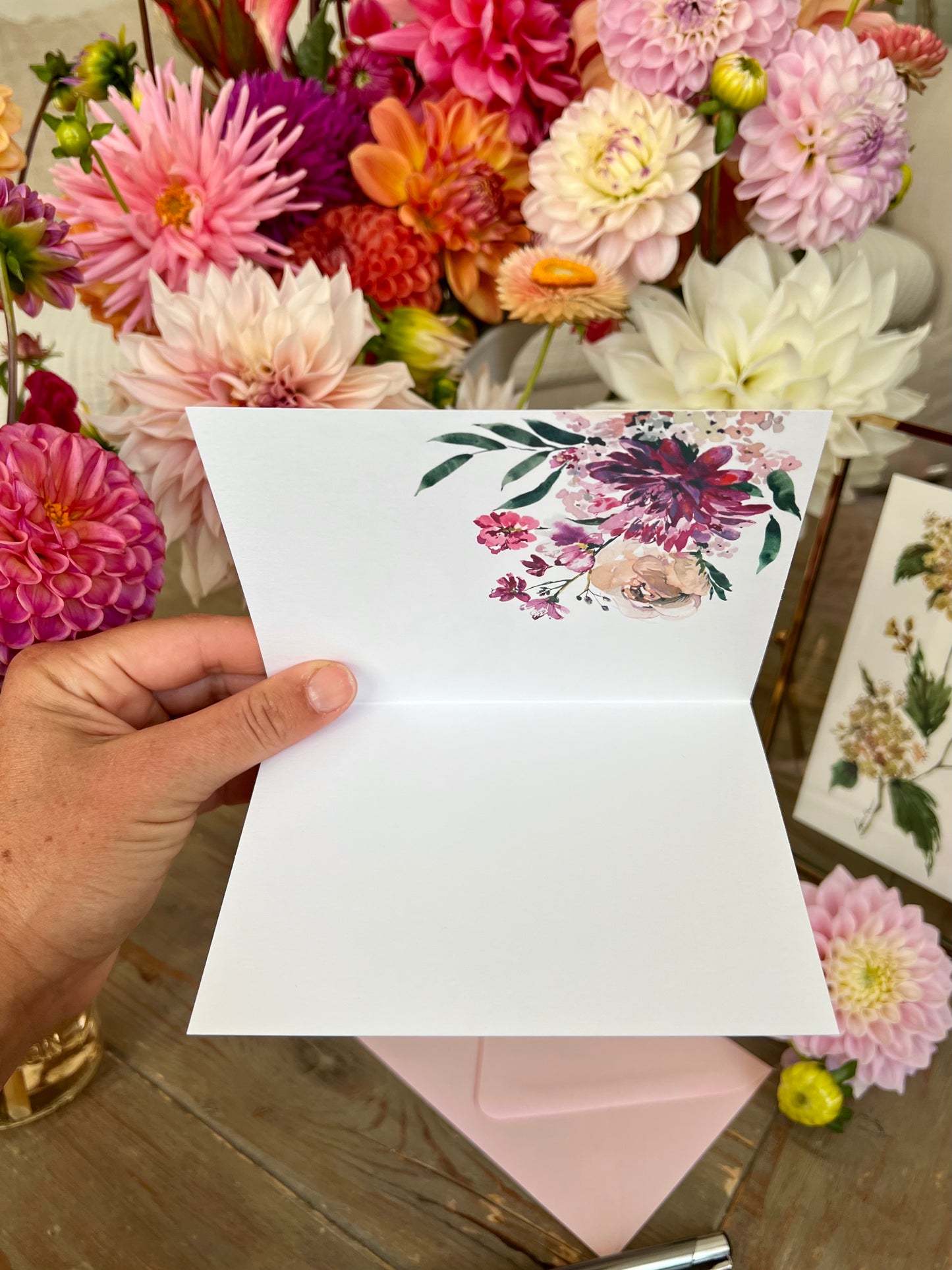"Olivia" Greeting Card