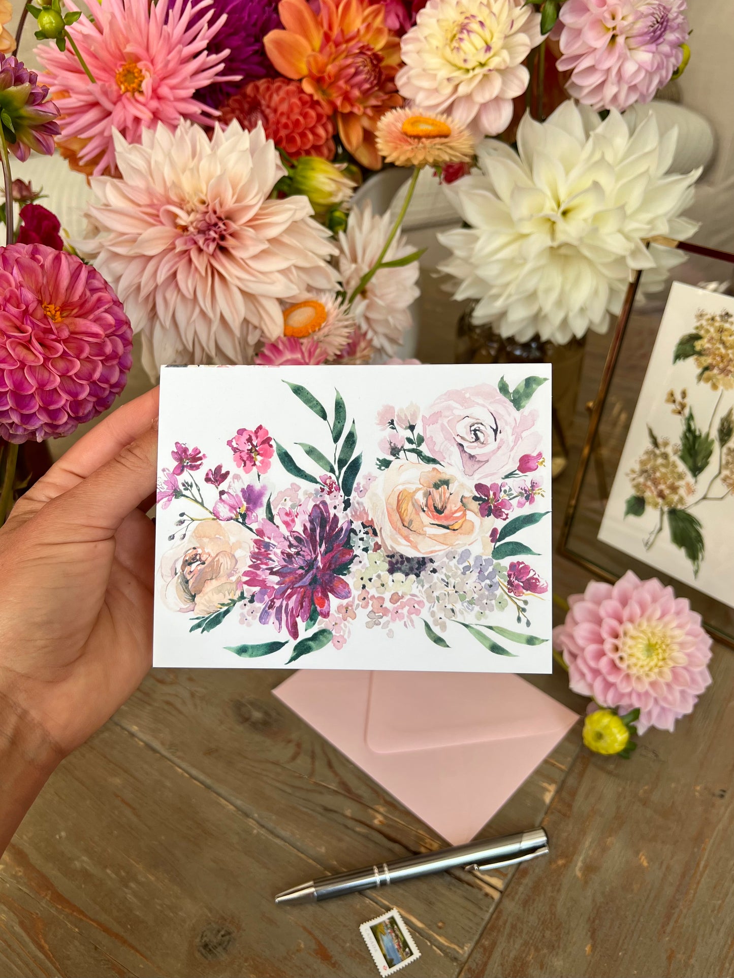"Olivia" Greeting Card