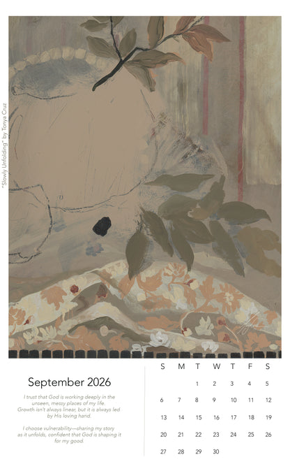 2026 Calendar with Affirmations