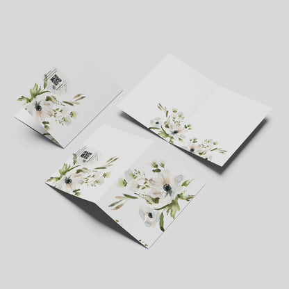 "Anemone" Greeting Card