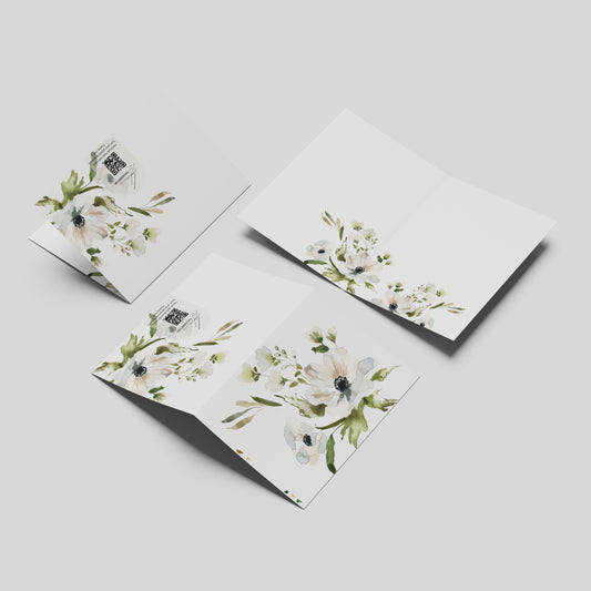 "Anemone" Greeting Card