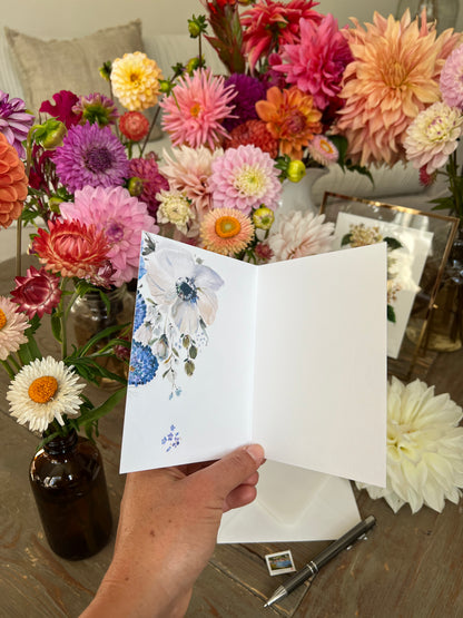 "Meg" Greeting Card