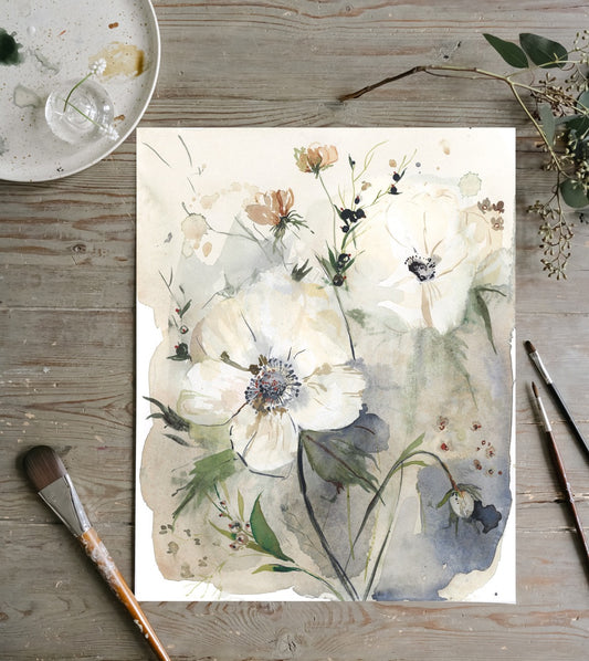 Faded Anemone (Original)