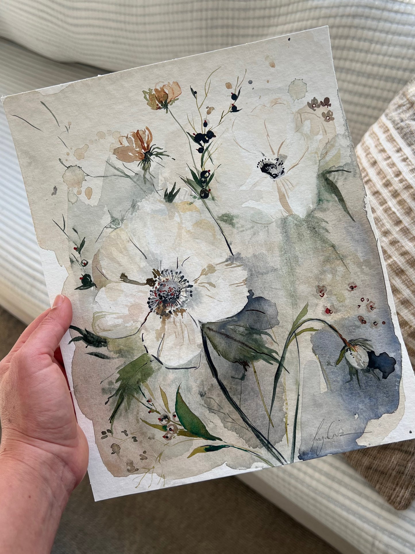 Faded Anemone (Original)