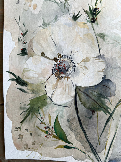 Faded Anemone (Original)
