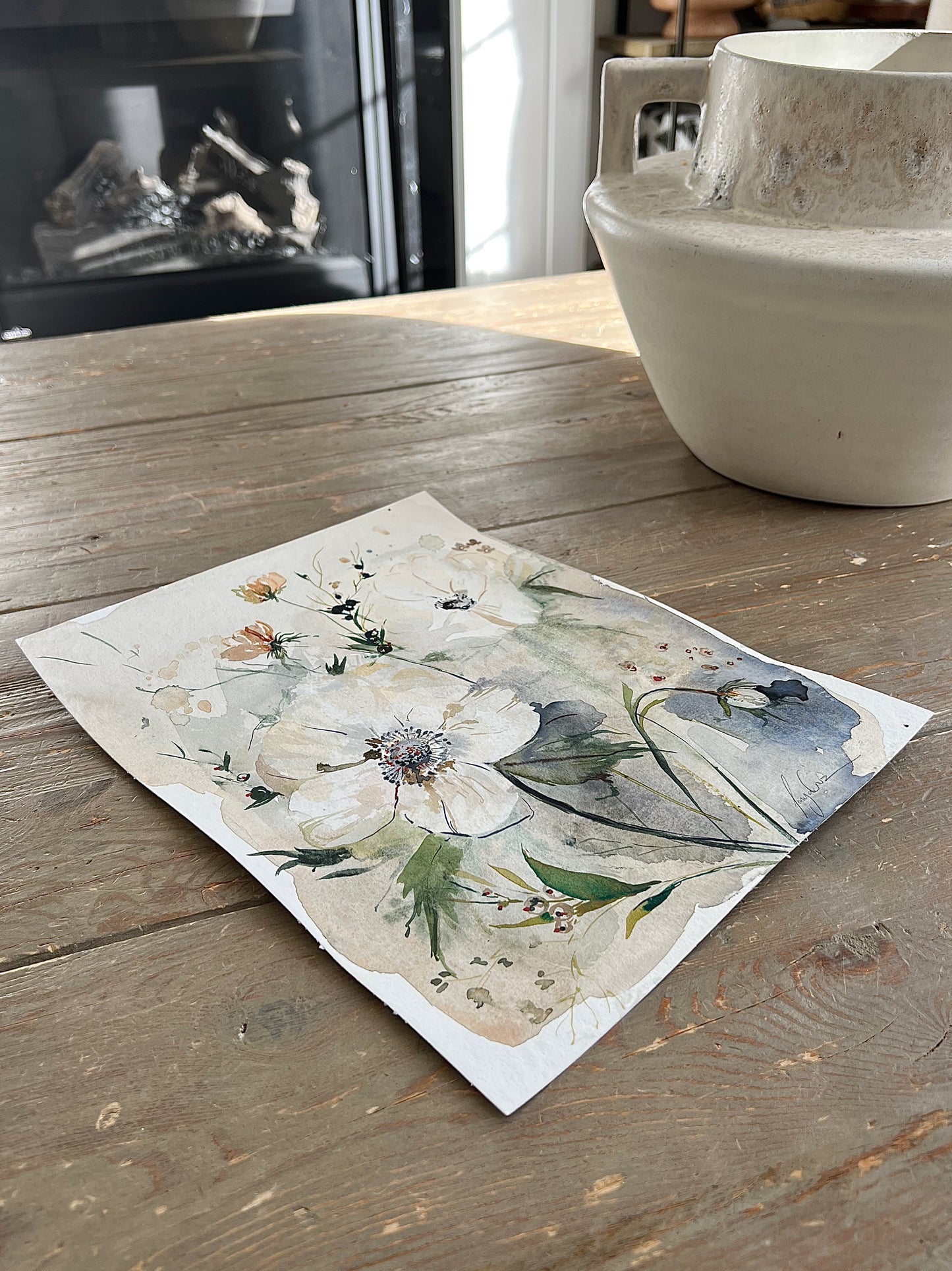 Faded Anemone (Original)