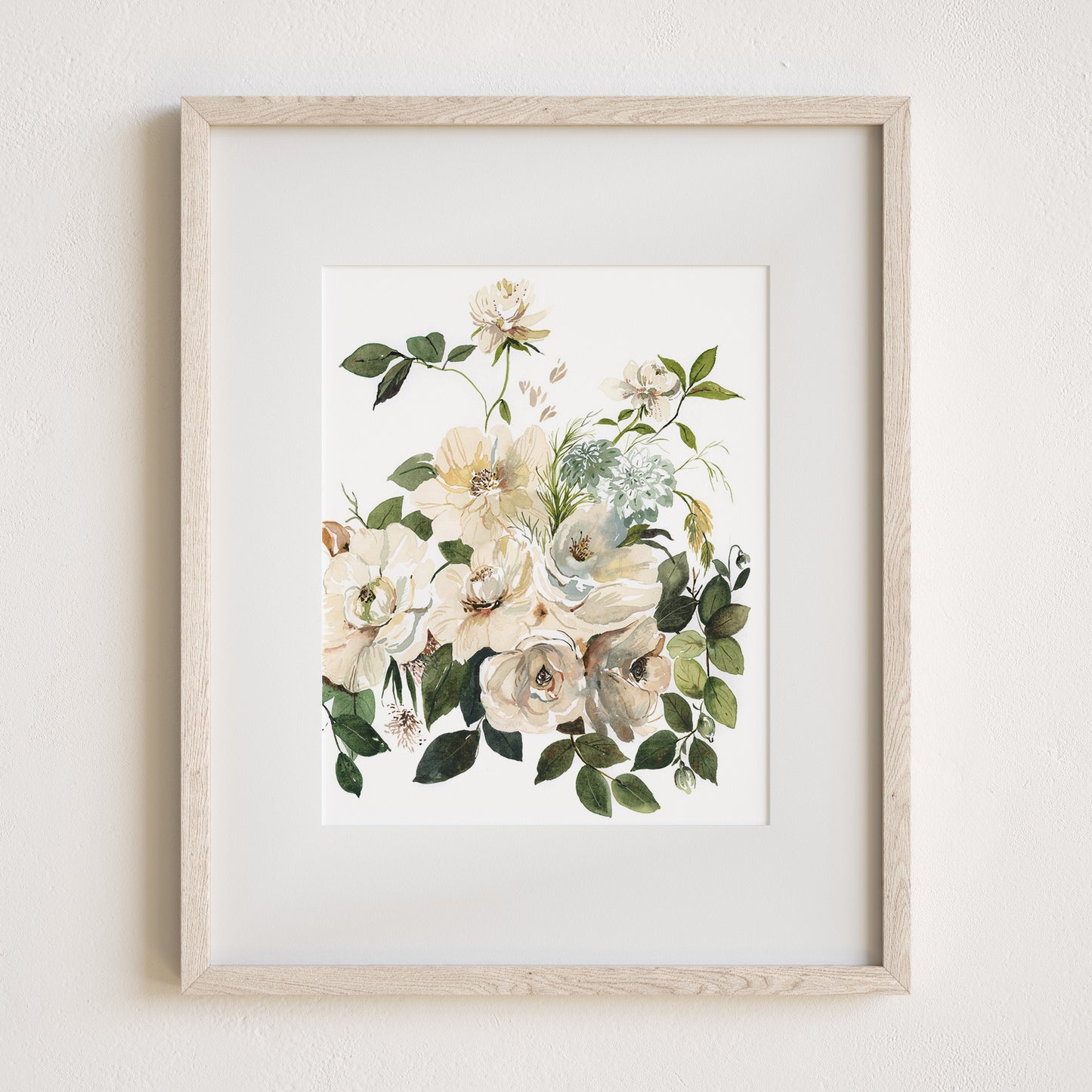 Looking for the Living Part 2 Art Print, 8x10" with mat and frame