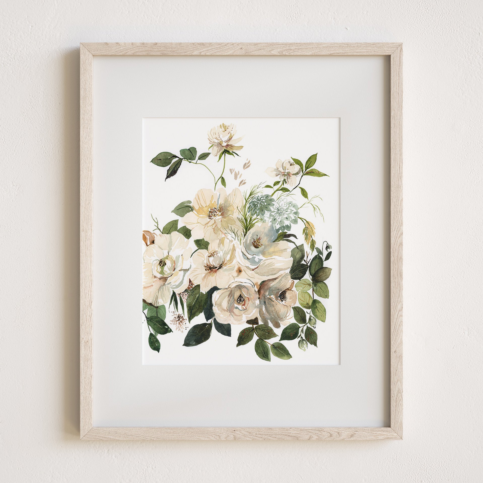 Looking for the Living Part 2 Art Print, 8x10" with mat and frame