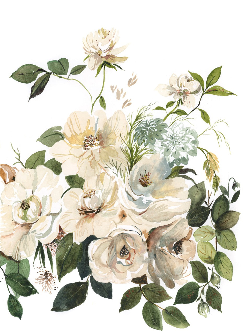 Looking for the Living Part 2 Art Print, detail view