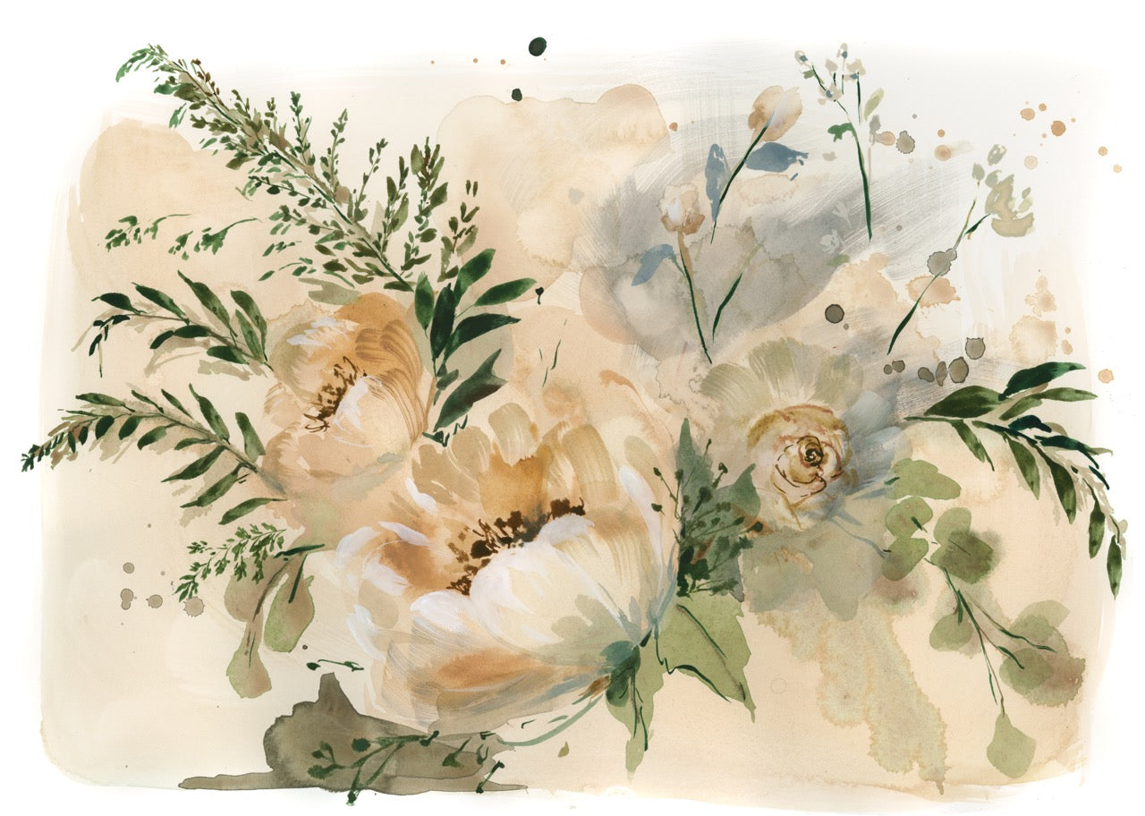 Lovers Art Print, detail view