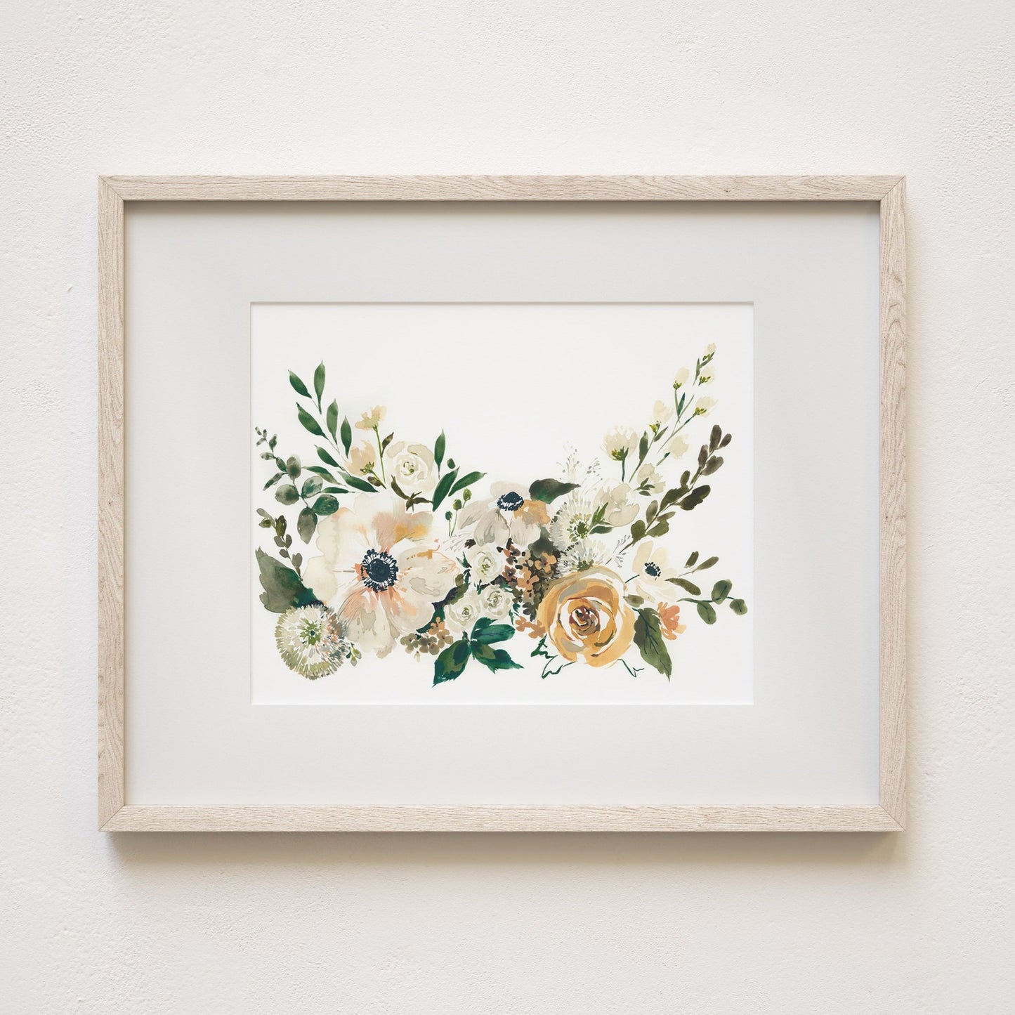 Matthew Art Print, 8x10" with mat and frame