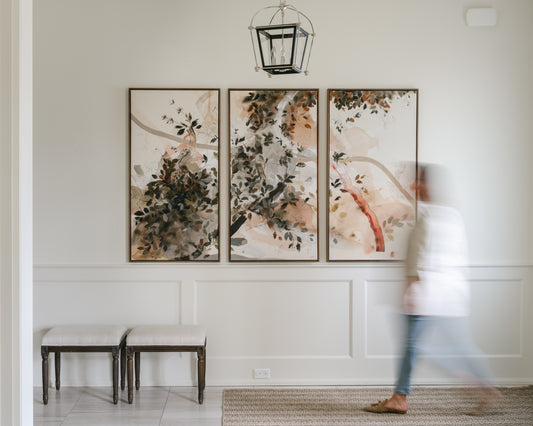 The dream is not buried, its planted... (Print) - TRIPTYCH